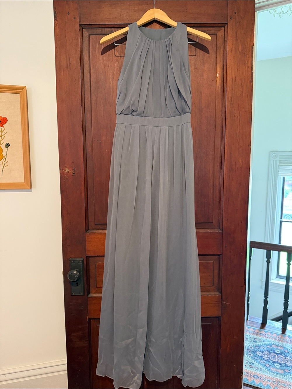 Lela Rose bridesmaid dress gray size 6-8 ish